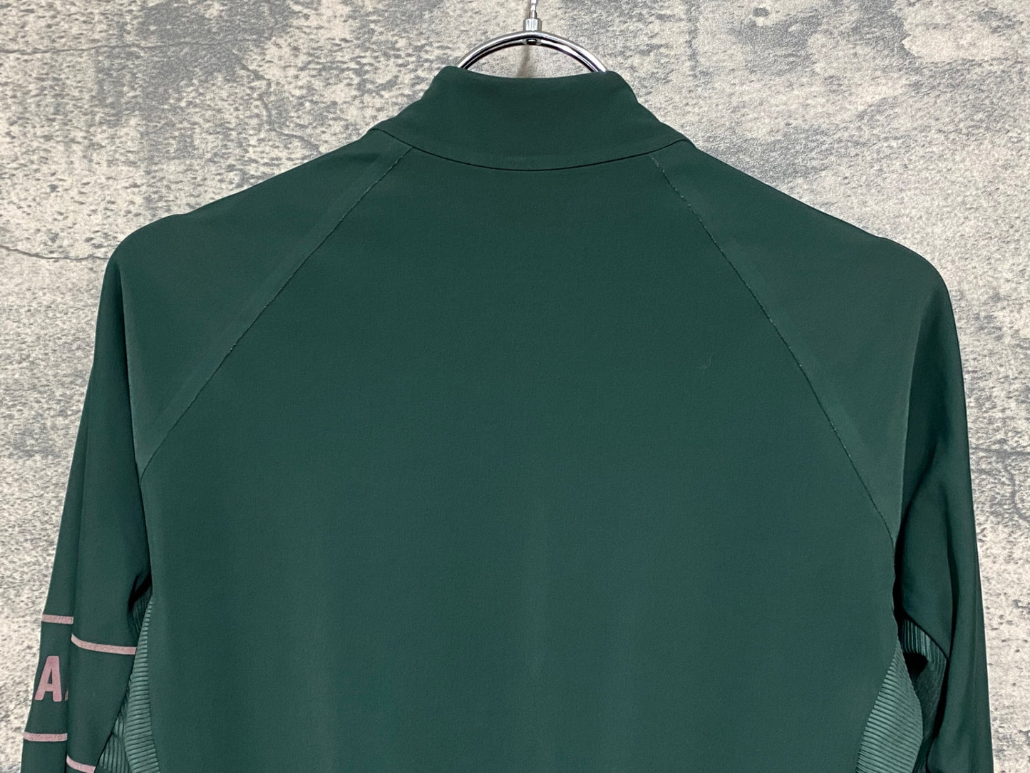 IZ737 ラファ Rapha PRO TEAM LONG SLEEVE THERMAL JERSEY 長袖サイクルジャージ 緑 S