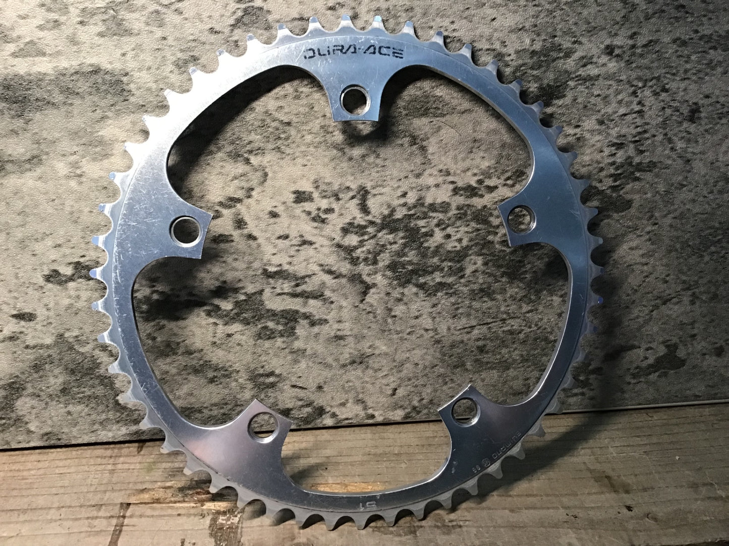 IR427 シマノ SHIMANO デュラ―エス DURA-ACE FC-7600 チェーンリング 51T PCD144 厚歯 NJS