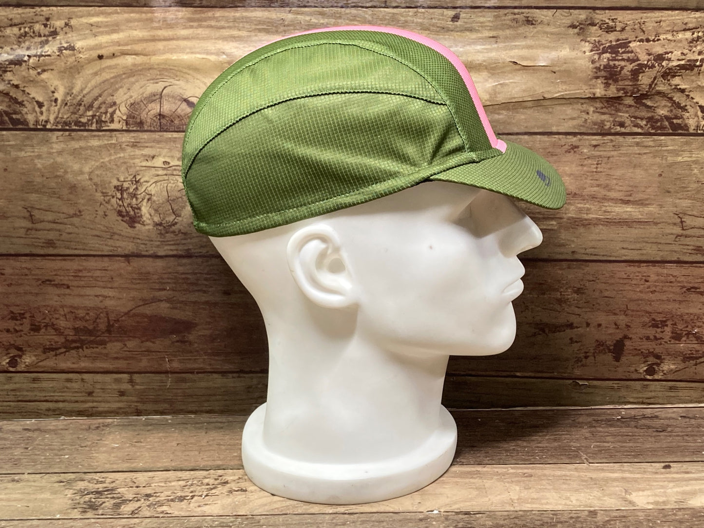 IL326 シャポー CHAPEAU! サイクルキャップ 緑 S-M