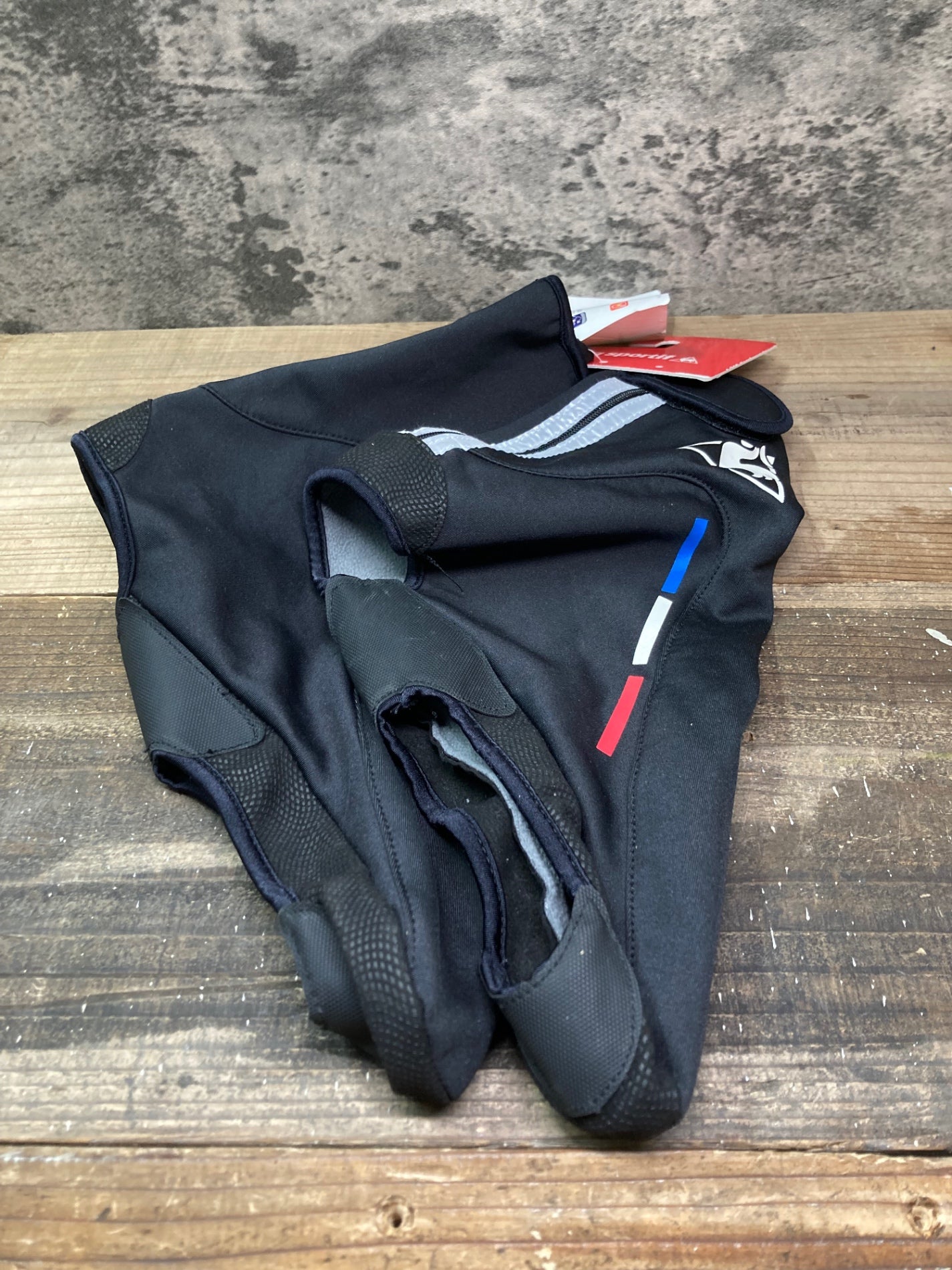 IQ773 ルコックスポルティフ le coq sportif シューズカバー 黒 L 裏起毛 未使用