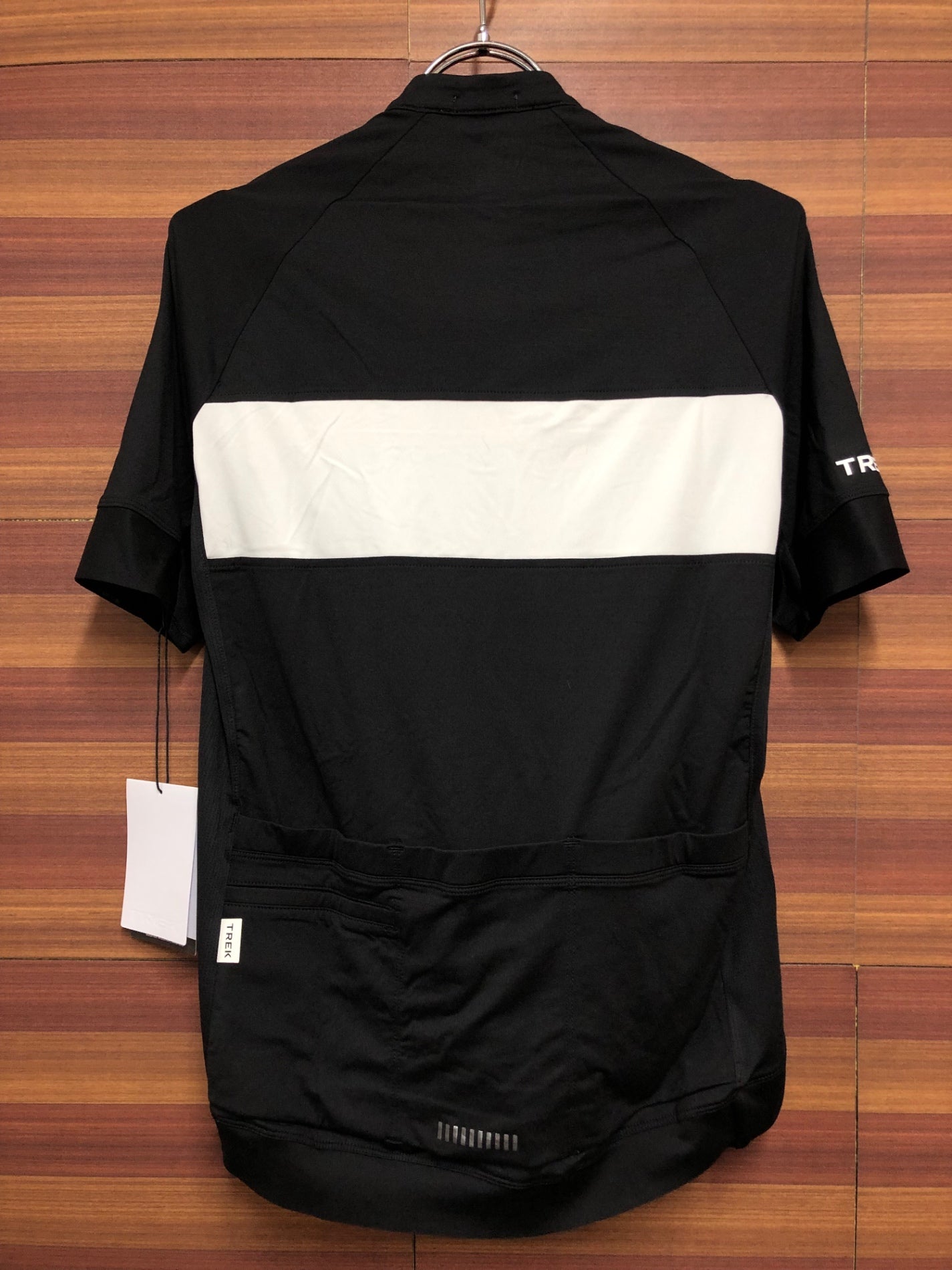 IM787 トレック TREK 半袖 サイクルジャージ 黒 白 M 未使用