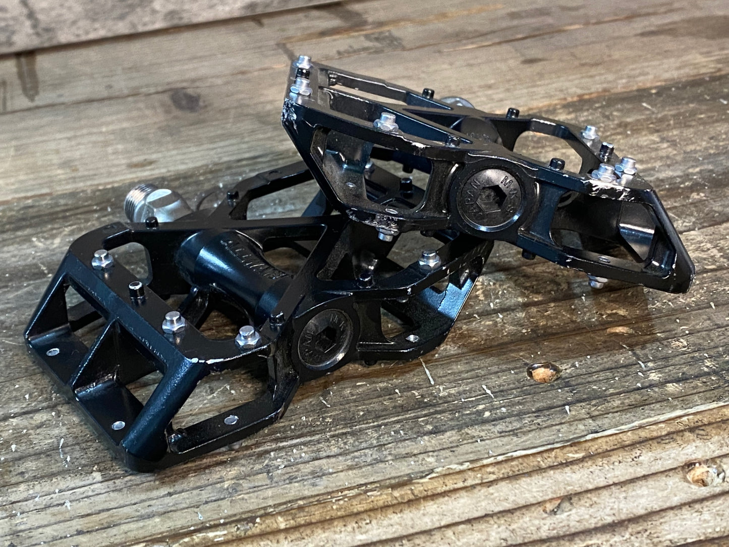 IR122 三ヶ島 MKS オールウェイズ ALLWAYS フラットペダル 黒