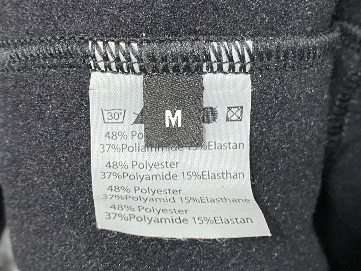 JB449 デマルキ DE MARCHI WINDPROOF FRONT VEST ジレ 黒 裏起毛 M