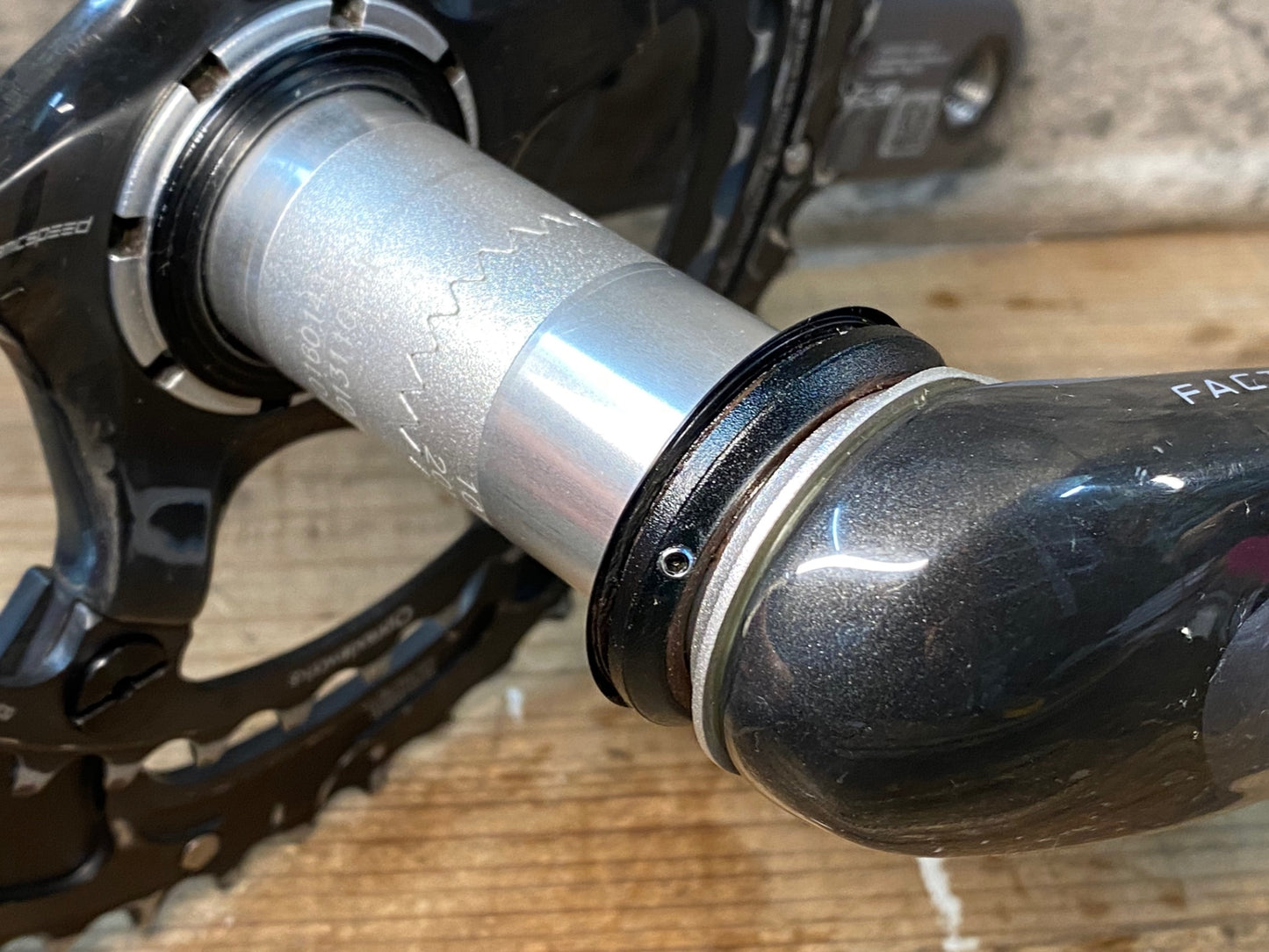 IU590 スペシャライズド S-WORKS カーボン クランクセット 50/34T 167.5mm BCD110 BB30