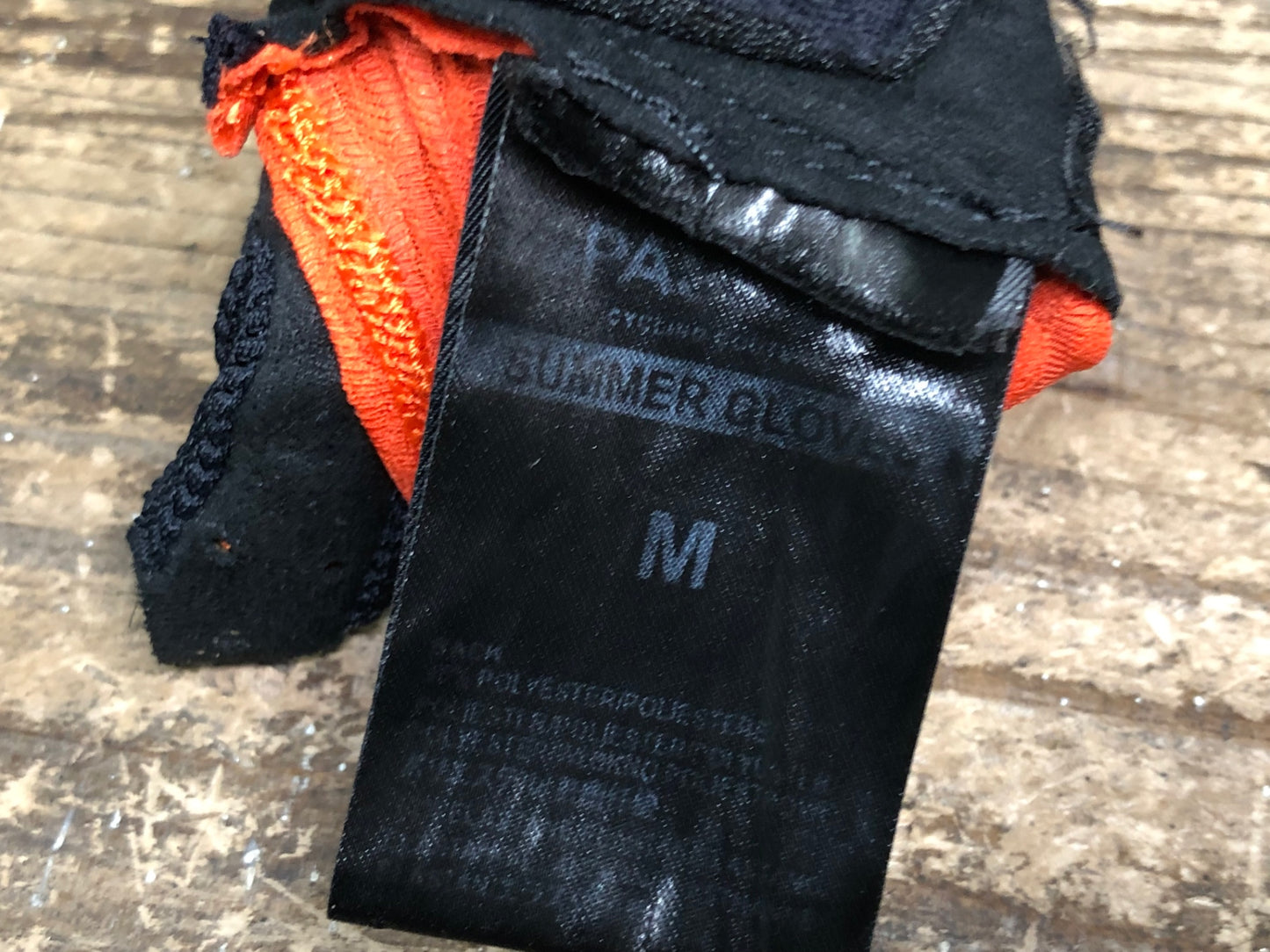 JA106 ラパッション la PASSION 指切 グローブ オレンジ M