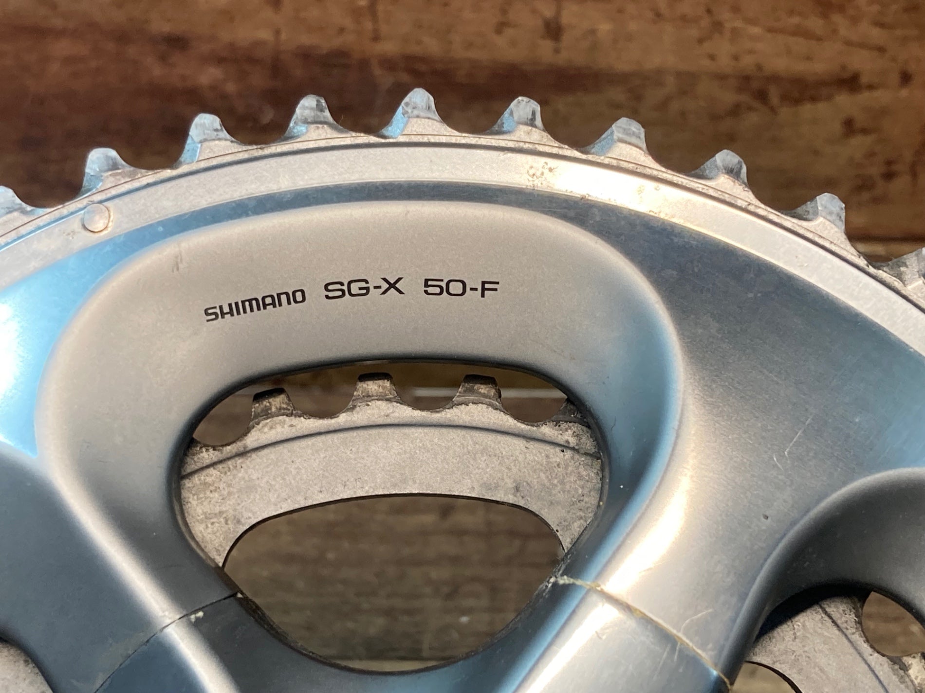 IM375 シマノ SHIMANO アルテグラ ULTEGRA FC-6750 クランクセット 50/34T 165mm シルバー