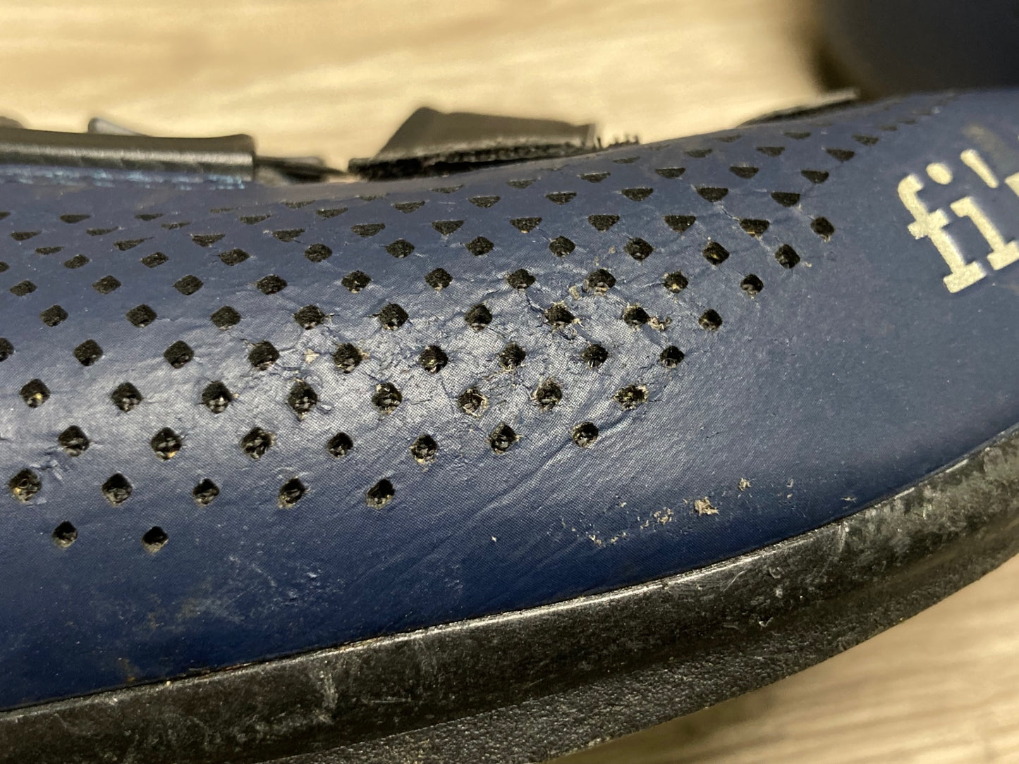 JB682 フィジーク fizik R4 ROAD SHOES ビンディングシューズ SPD-SL EU41.5 ネイビー※ソール傷