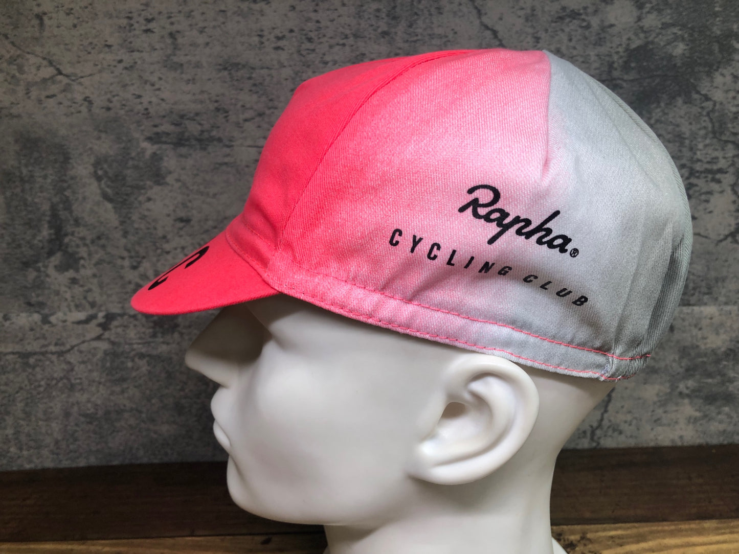 IT268 ラファ Rapha RCC MEMBERSHIP CAP サイクルキャップ ピンク グレー フリーサイズ