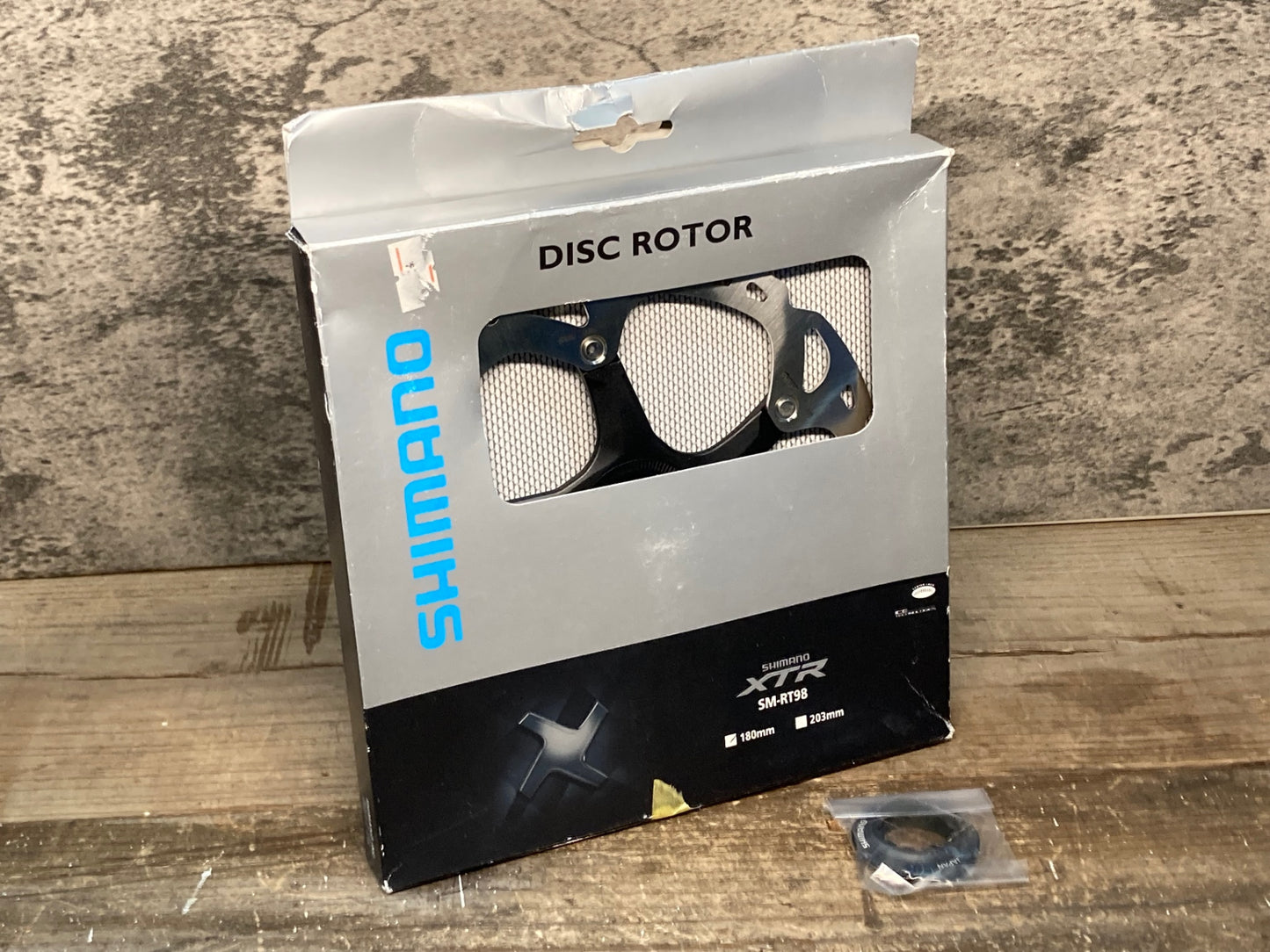 IU367 シマノ SHIMANO XTR SM-RT98-M ディスクブレーキ Φ180 実測1.8mm