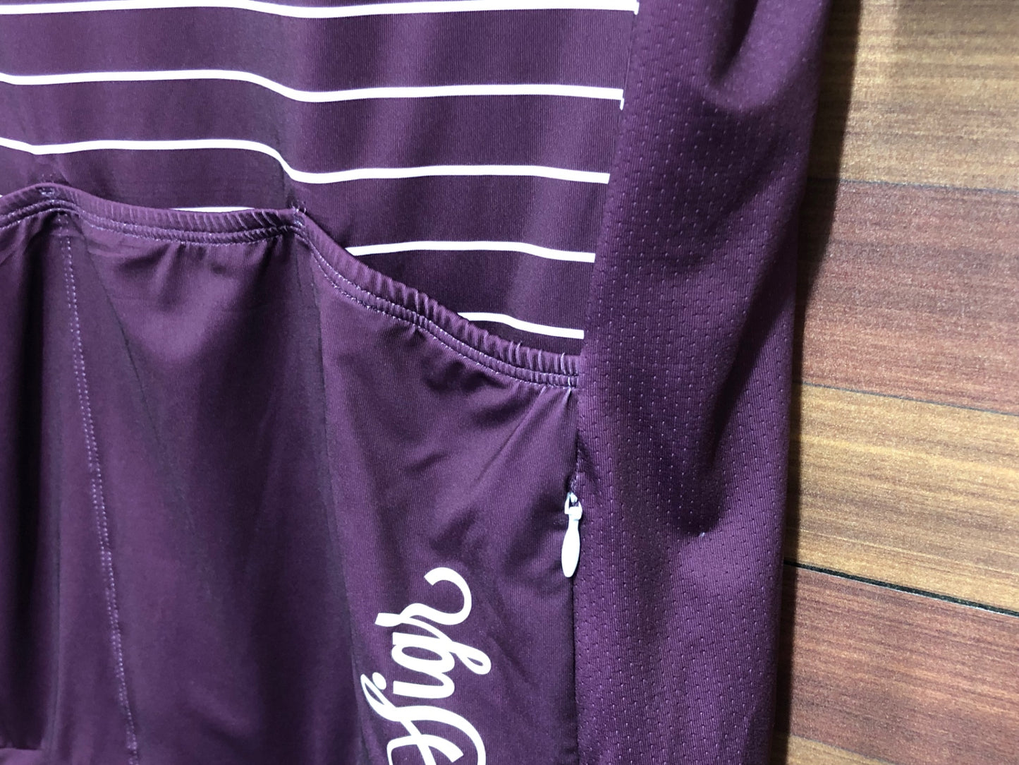 HT524 シーガー Sigr Jersey Man 半袖 サイクルウェア S 紫 ※タグ付き