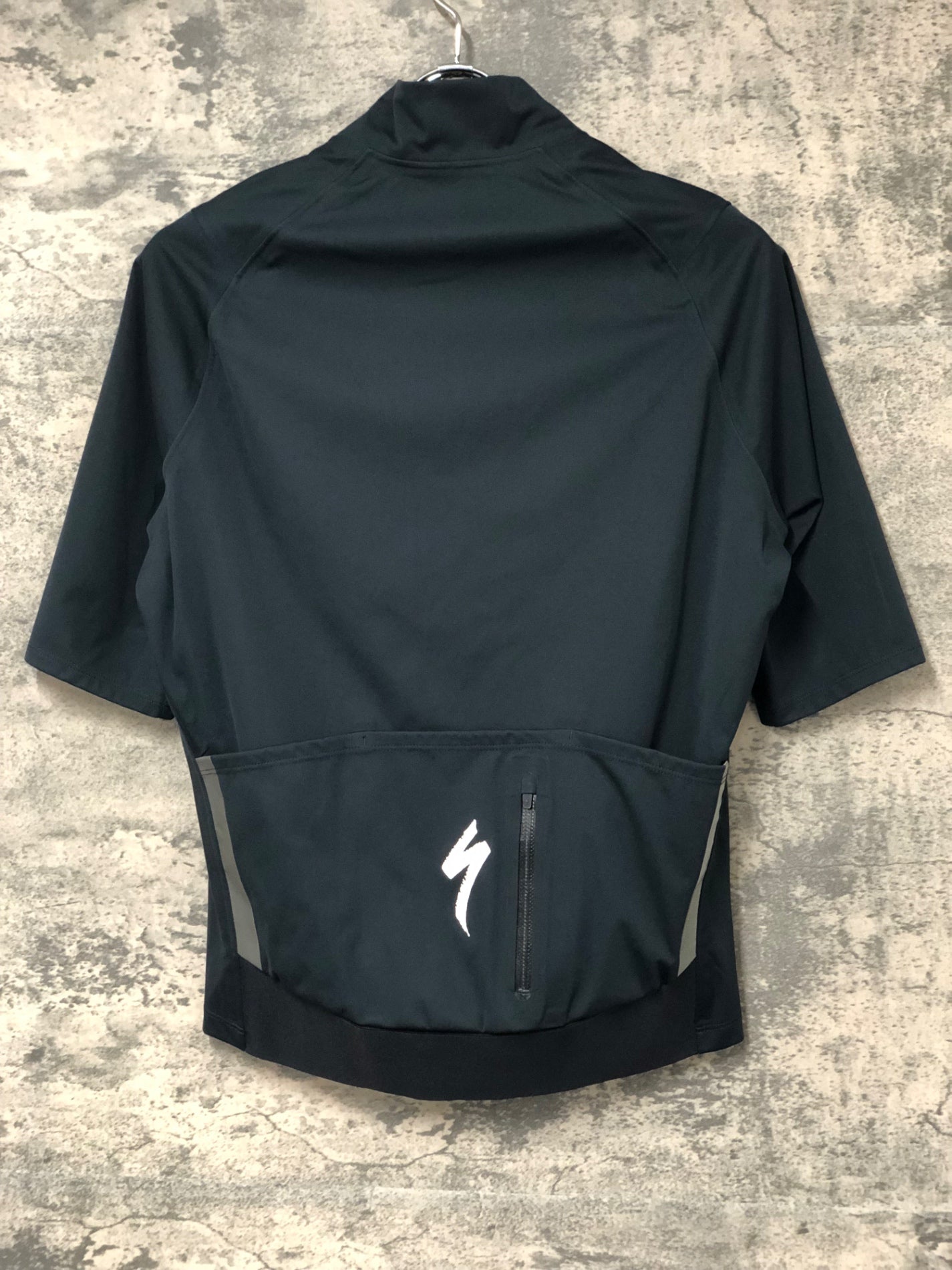 IW404 スペシャライズド SPECIALIZED SL PRO SHORT SLEEVE RAIN JERSEY 半袖 サイクルジャージ 黒 M