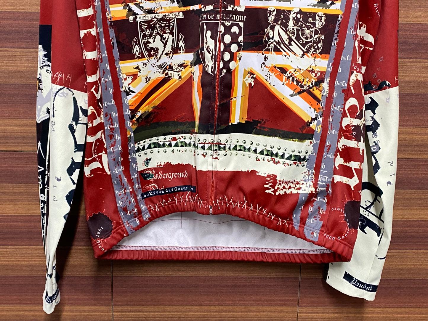 IS050 パンダーニ PANDANI 裏起毛 ウインタージャージ 赤 L