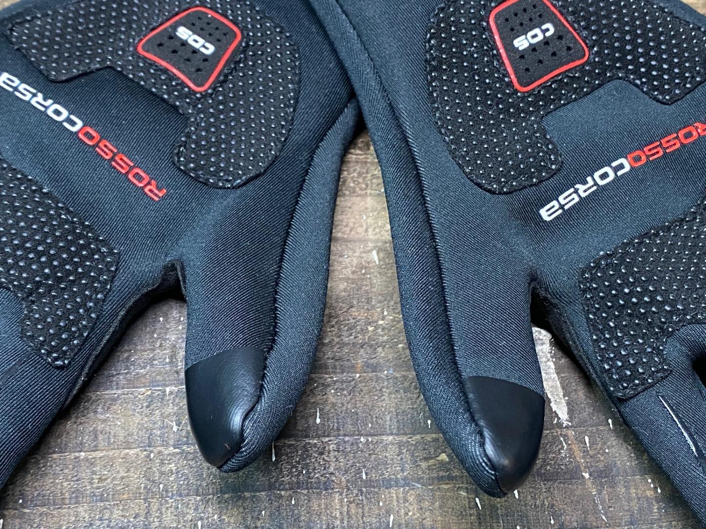 IQ825 カステリ CASTELLI ROSSO CORSA perfetto 長指 グローブ 黒 S