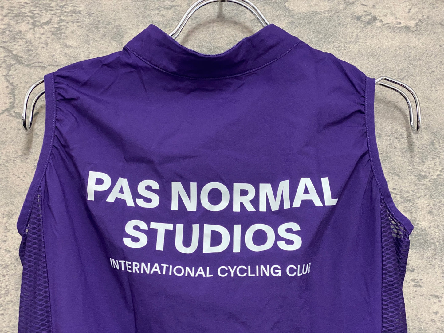 IY503 パスノーマルスタジオ PAS NORMAL STUDIOS ジレ Gilet M パープル