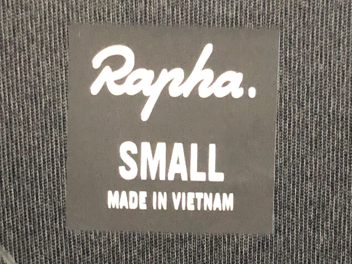 IO705 ラファ Rapha PRO TEAM TRAINING JERSEY 半袖 サイクルジャージ 黒 グレー S