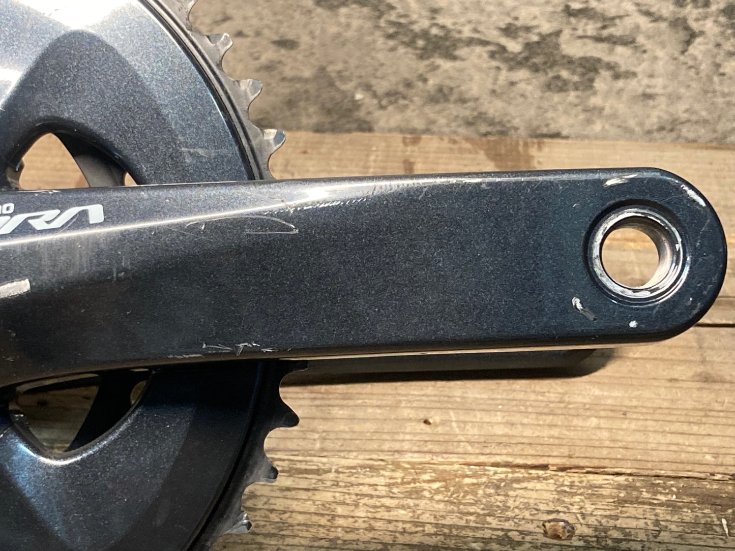 II883 シマノ SHIMANO ソラ SORA FC-R3000 クランクセット 50/34T 170mm ※クランクボルト欠品