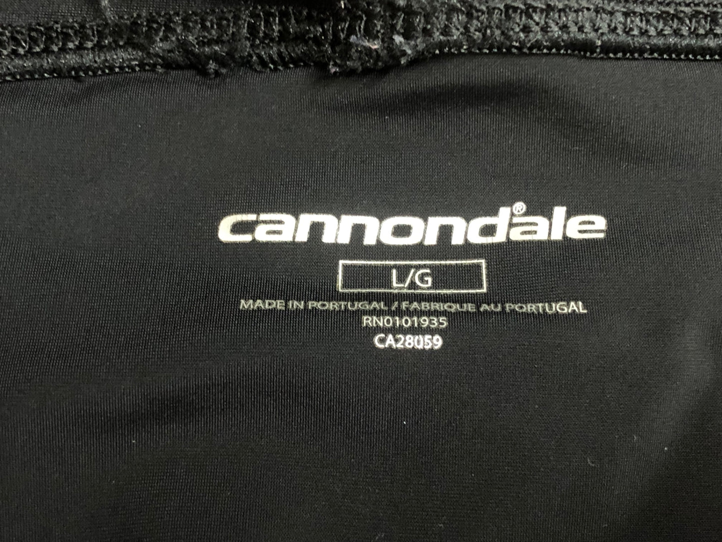 IN750 キャノンデール Cannondale レーサーパンツ 黒 L/G