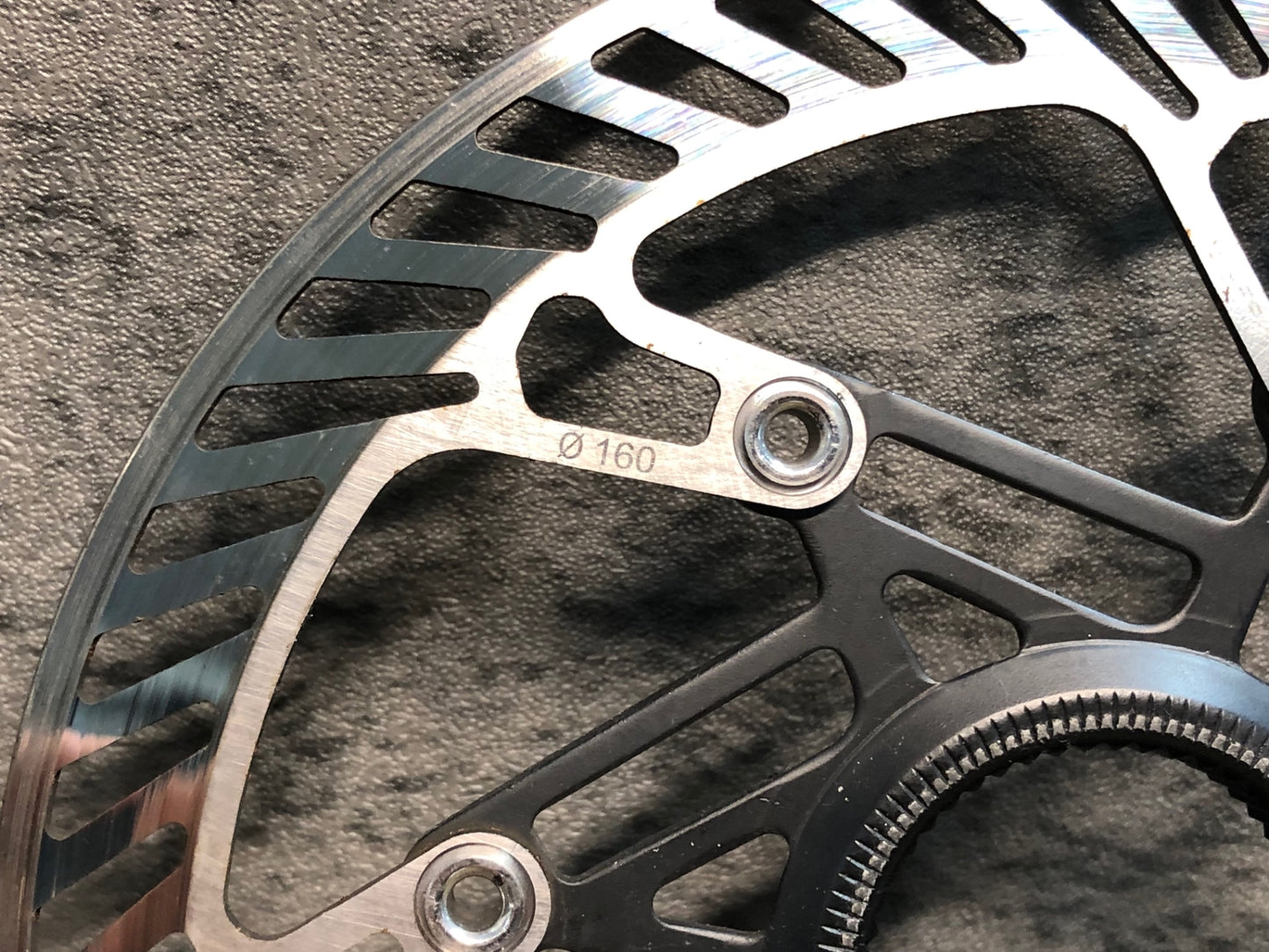IX491 カンパニョーロ CAMPAGNOLO ディスクローター Φ160 Φ140 2枚セット 板厚1.7mm/1.7mm