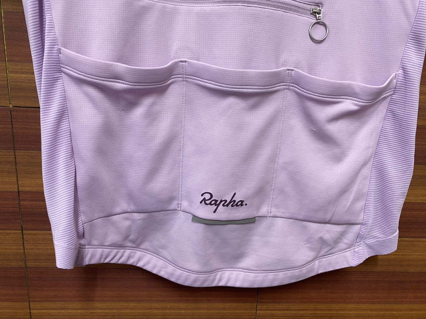 IE224 ラファ Rapha BREVET LIGHTWEIGHT JERSEY 長袖 サイクルジャージ 薄紫 L