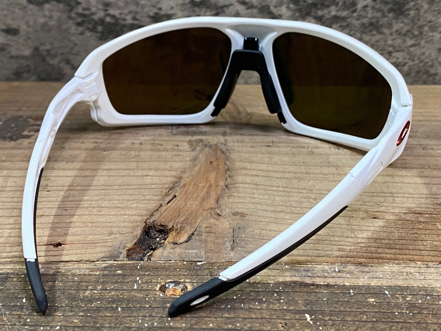 IN543 オークリー OAKLEY FIELD JACKET サングラス アイウェア 白 PRIZMレンズ