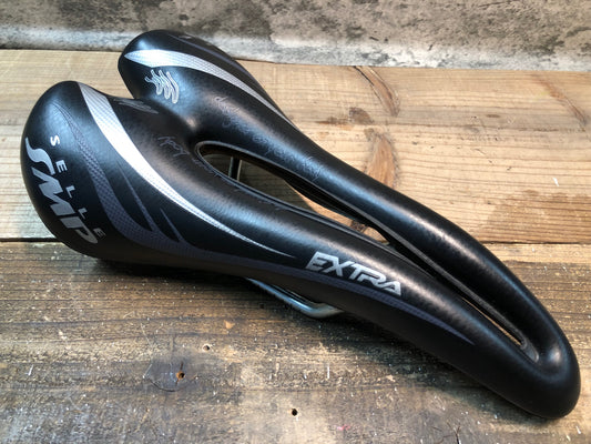 IR008 Selle SMP エクストラ Extra サドル スチールレール 黒 140mm