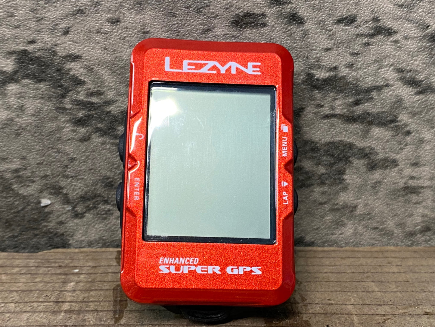 IT781 レザイン LEZYNE ENHANCED SUPER GPS サイクルコンピューター 赤