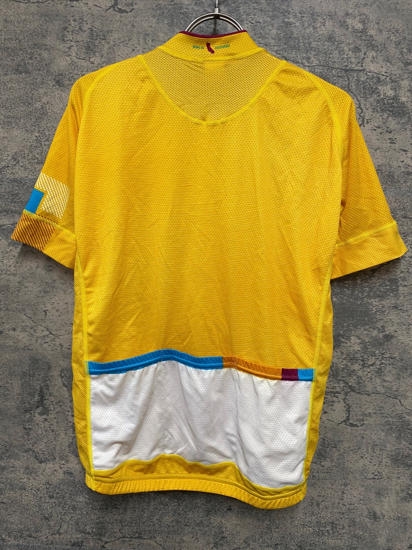 JD369 オアノット ORNOT 半袖 サイクルジャージ 黄 M