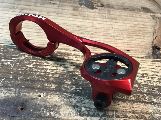 IW561 ローター ROTOR Garmin Mount サイコンマウント 赤 Φ31.8