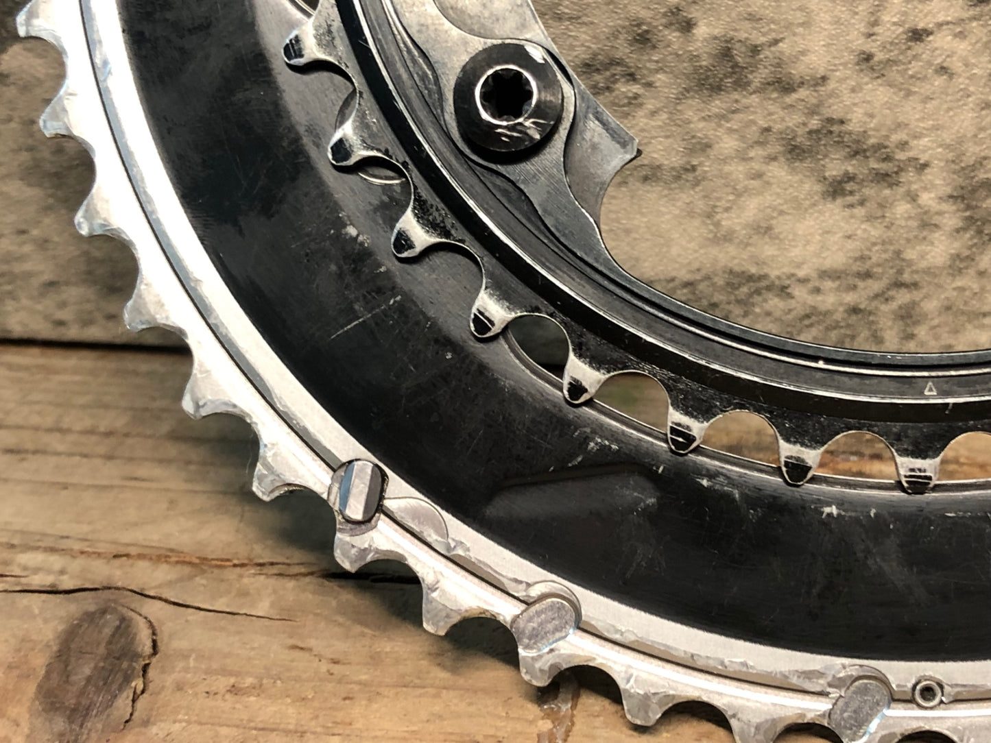 IT687 シマノ SHIMANO デュラエース DURA-ACE FC-9000 チェーンリング セット 52/36T