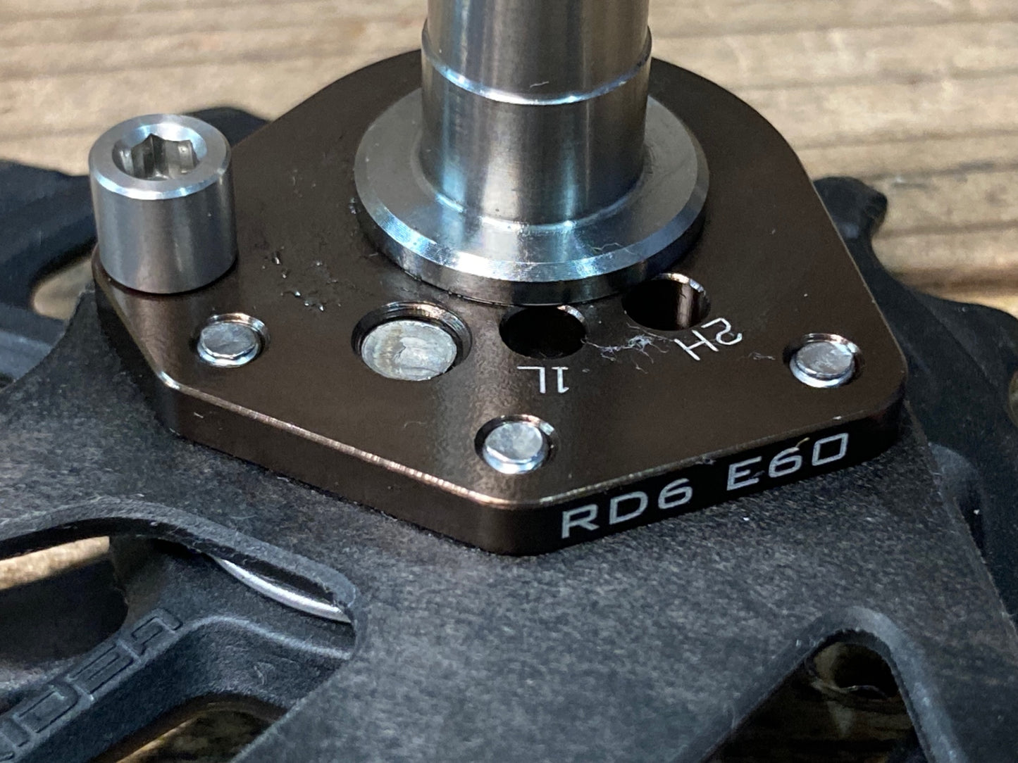 IY326 リデア RIDEA E60 ビッグプーリーキット シマノ R9250/R8170対応 16/20T エンドアダプター付属