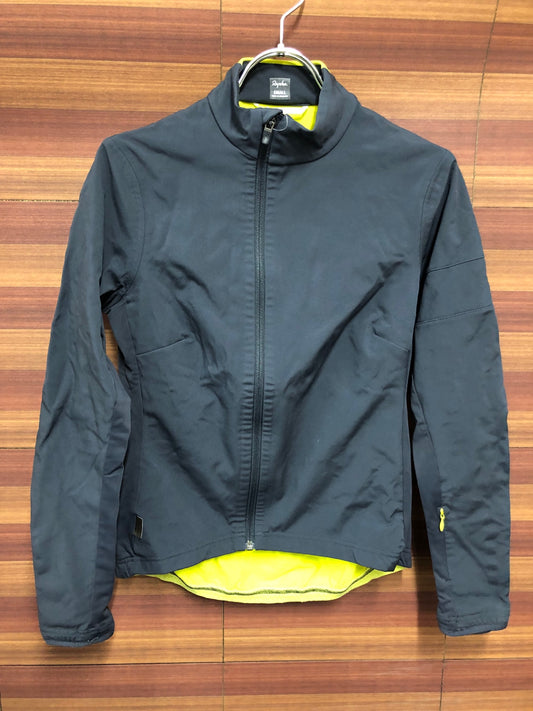 IT303 ラファ Rapha SOUPLESSE JACKET 長袖 サイクルジャケット グレー 黄 S