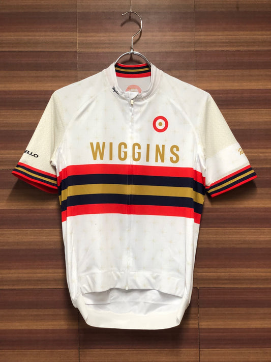 IJ411 ラファ Rapha WIGGINS CORE JERSEY 半袖 サイクルジャージ 白 S