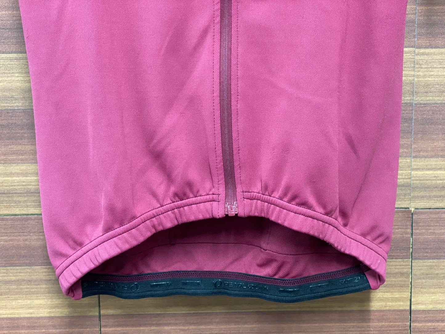 IV371 パールイズミ PEARL iZUMi 半袖 サイクルジャージ 赤紫 M