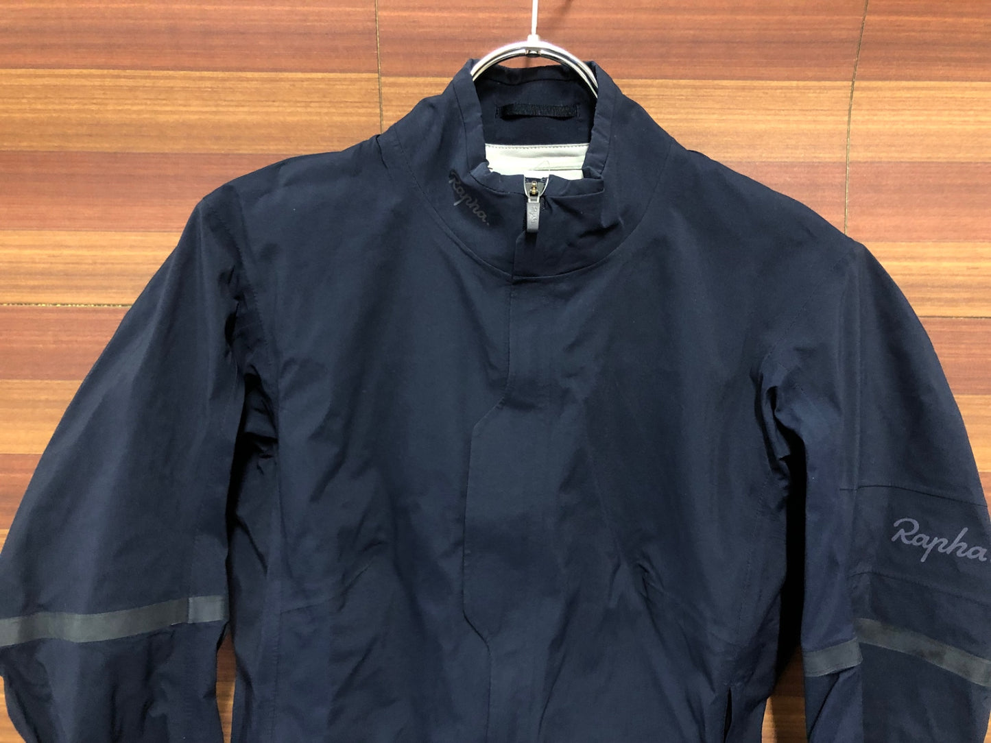 IT259 ラファ Rapha SOUPLESSE RACE CAPE 長袖 サイクルジャケット 紺 S