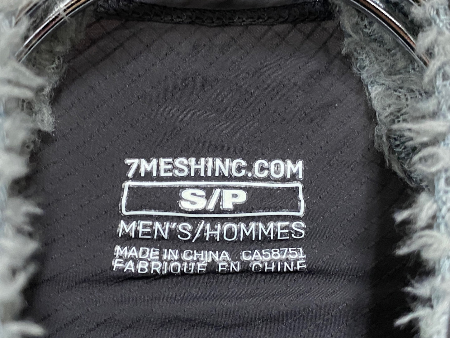 JA395 セブンメッシュ 7MESH 長袖 サイクルジャケット グレー S 裏起毛