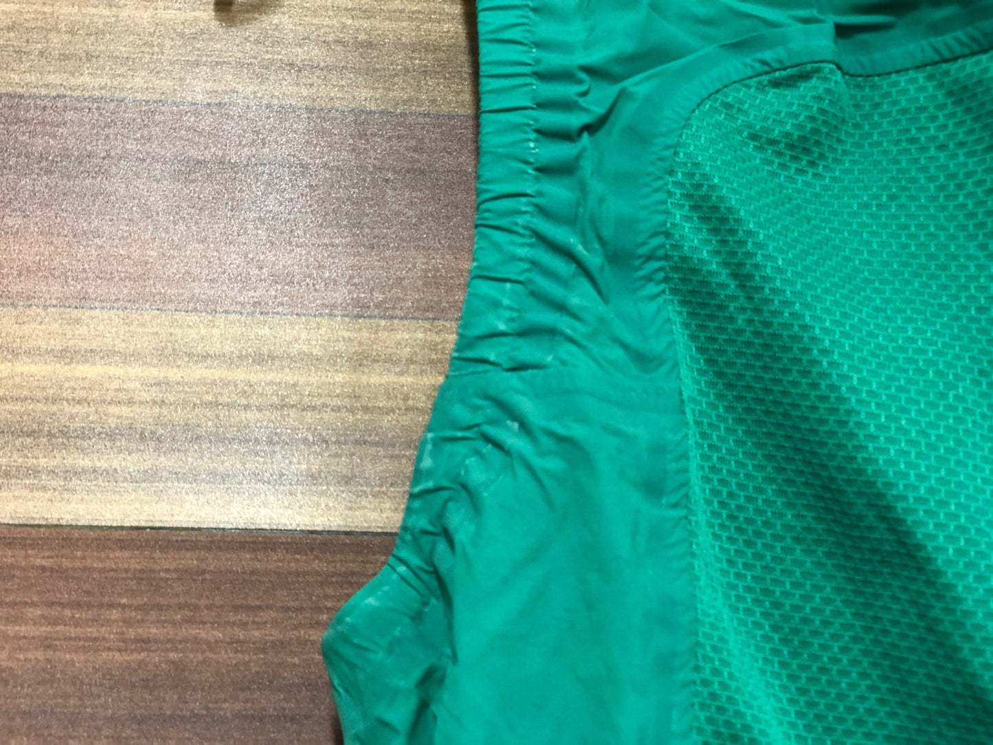 IN537 ラファ Rapha PRO TEAM LIGHTWEIGHT GILET サイクルベスト ジレ 緑 XS ※擦れ