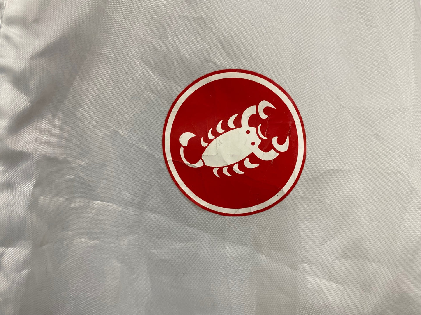 IW392 カステリ CASTELLI 長袖 ウィンドブレイカー 白 L