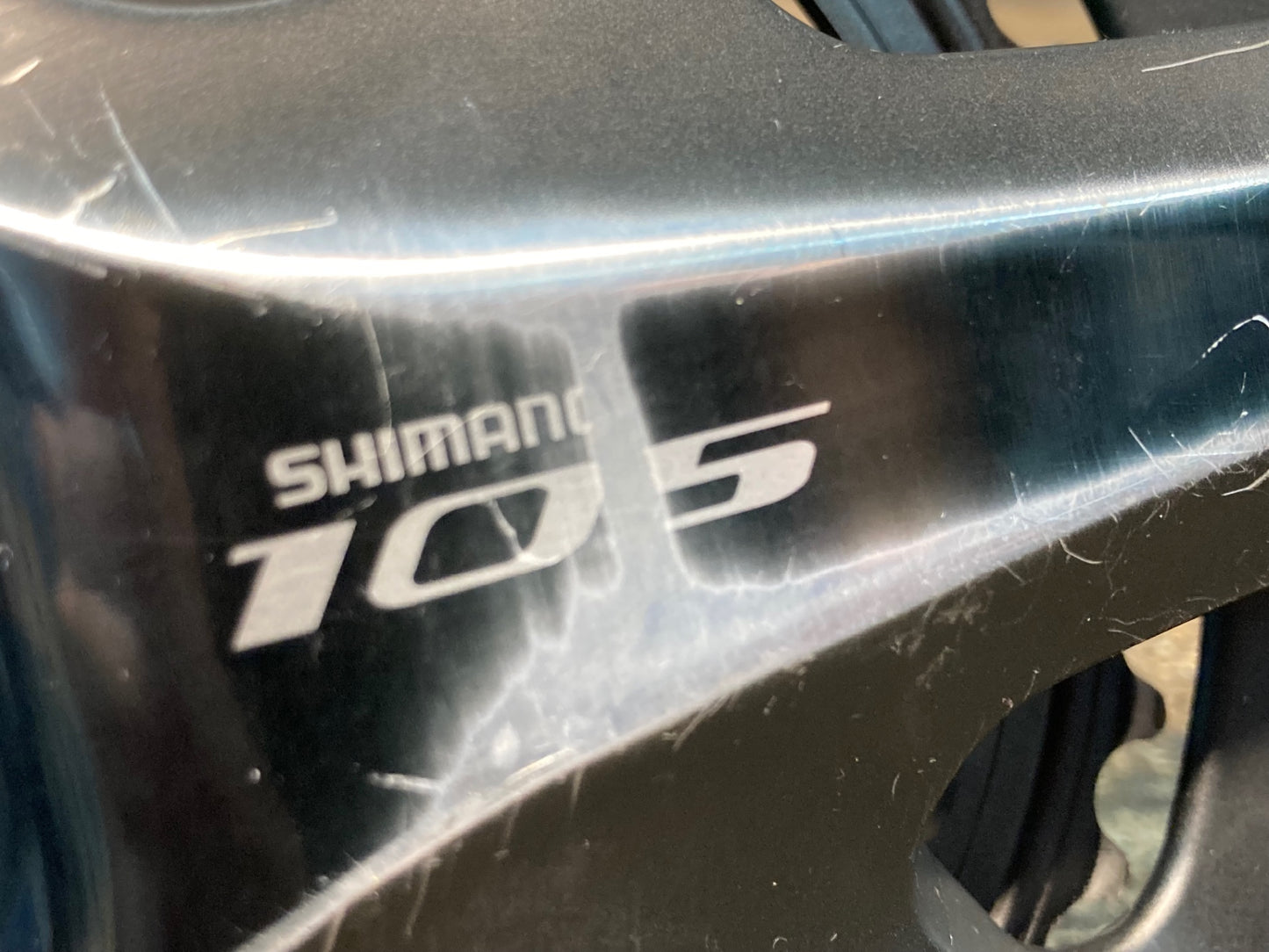IW377 シマノ SHIMANO 105 FC-5800 クランクセット 50/34T 170mm ※歯の摩耗が強いためジャンク
