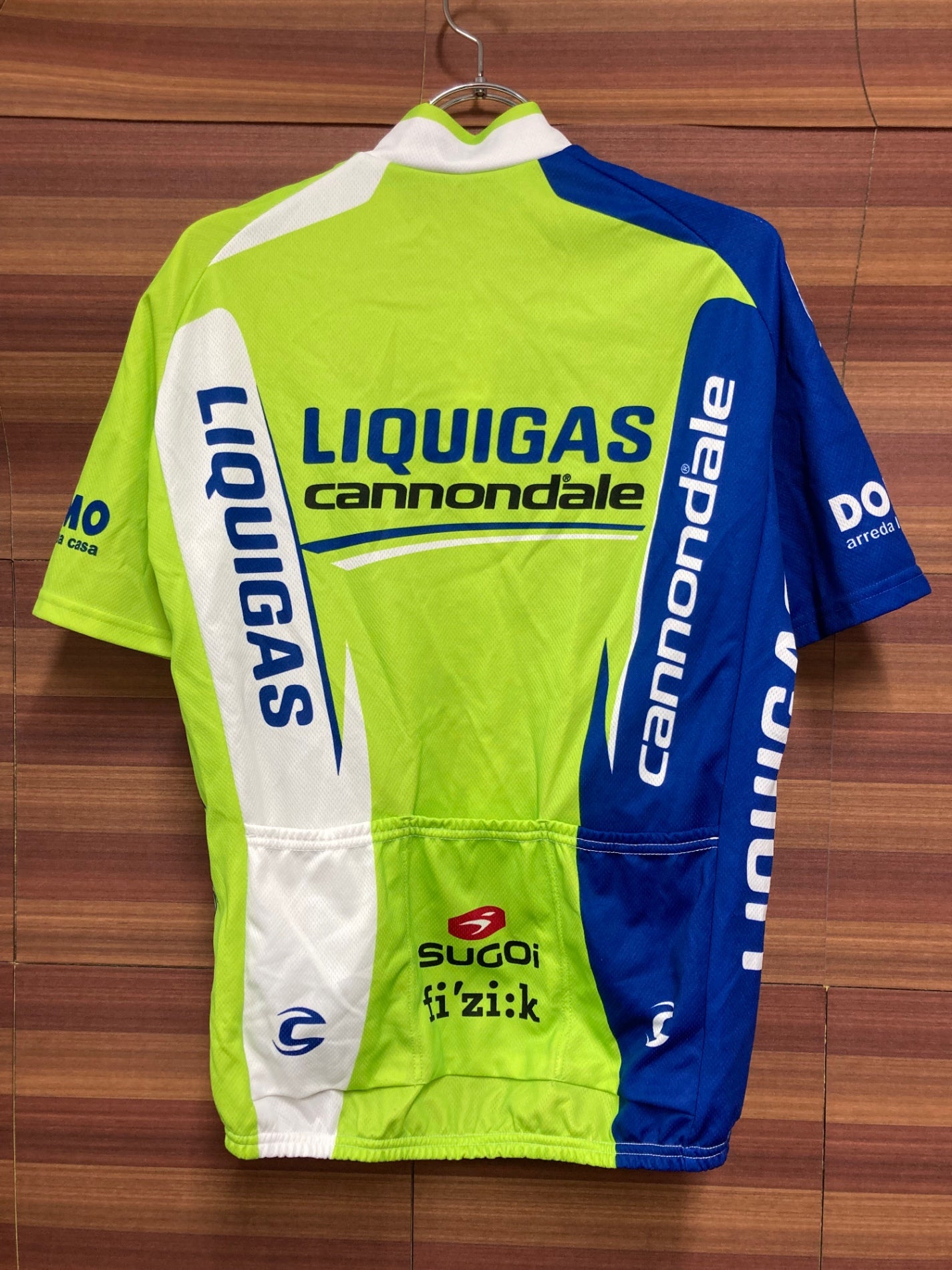 IN749 スゴイ SUGOI 半袖 サイクルジャージ 白 M Cannondale