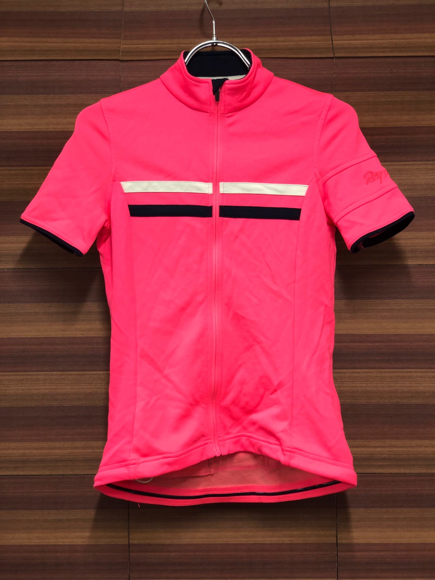 IO339 ラファ Rapha WOMEN'S SHORT SLEEVE BREVET JERESY 半袖 サイクルジャージ ピンク XXS レディース