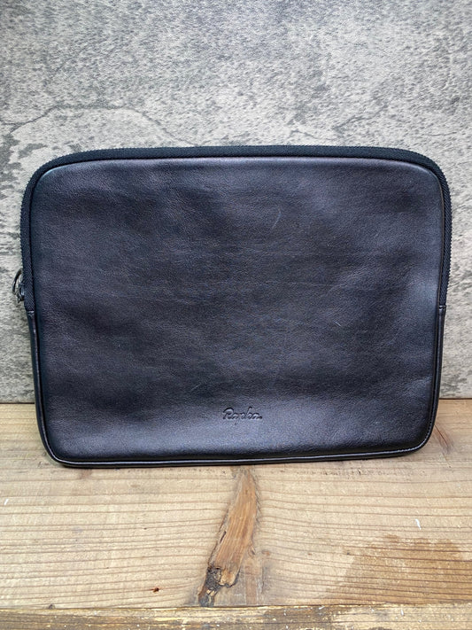 IQ877 ラファ Rapha TRAVEL POUCH Large leather Pouch ポーチ 黒