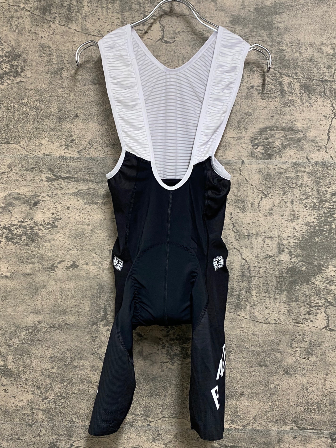 IZ242 ビオレーサー BiORACER ビブショーツ 黒 白 S