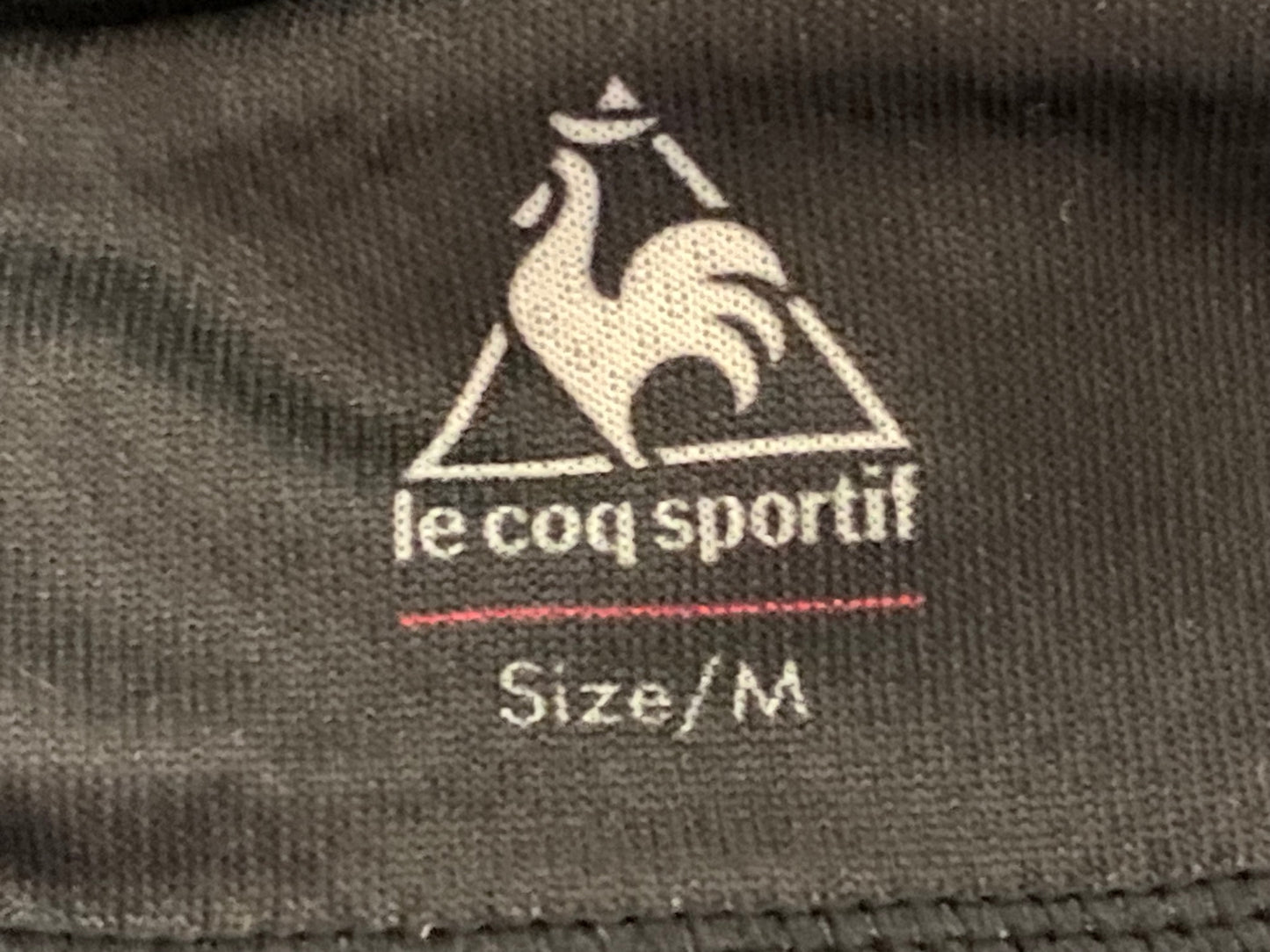 IH481 ルコックスポルティフ Le Coq Sportif 半袖 サイクルウェア M 白 黒