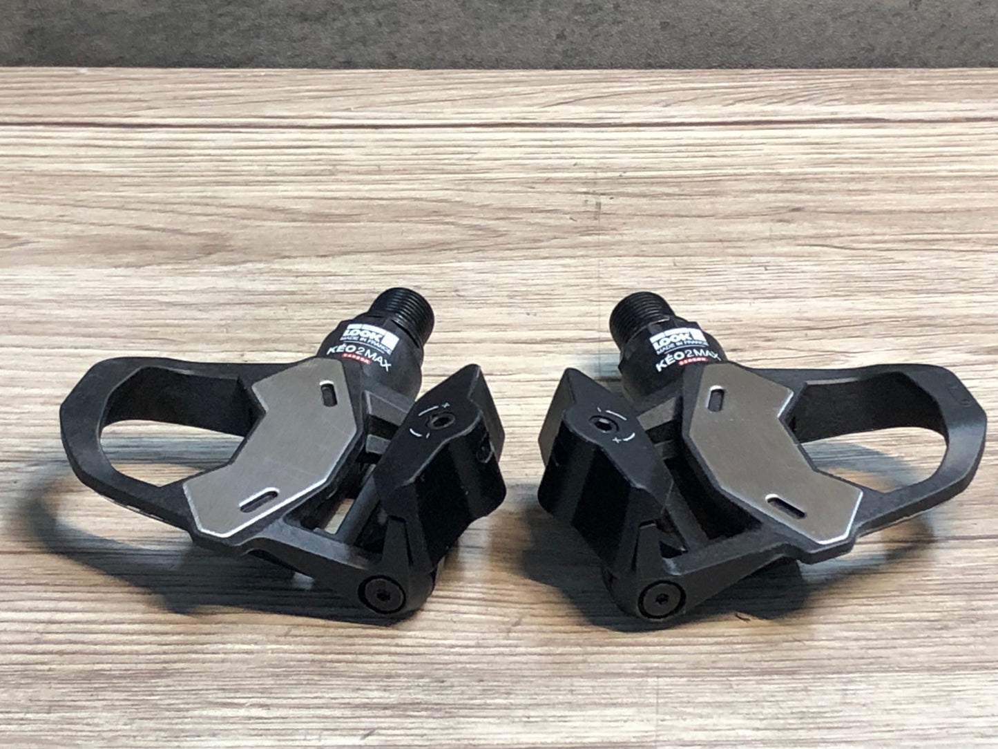 IV367 ルック LOOK ケオ KEO2 MAX CARBON ビンディングペダル クロモリシャフト 未使用