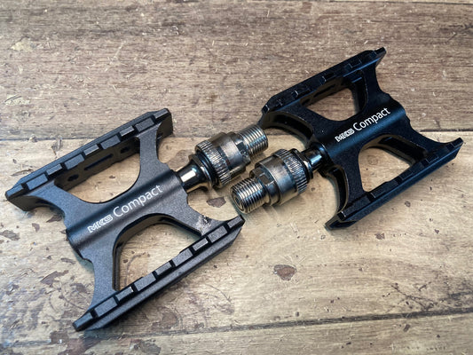 IM034 三ヶ島 MKS コンパクト Compact EZY フラットペダル ブラック