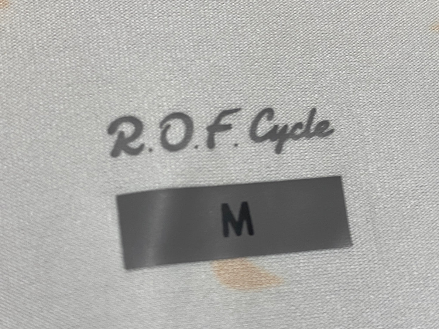 IZ259 R.O.F.cycle 半袖 サイクルジャージ 白 Mサイズ