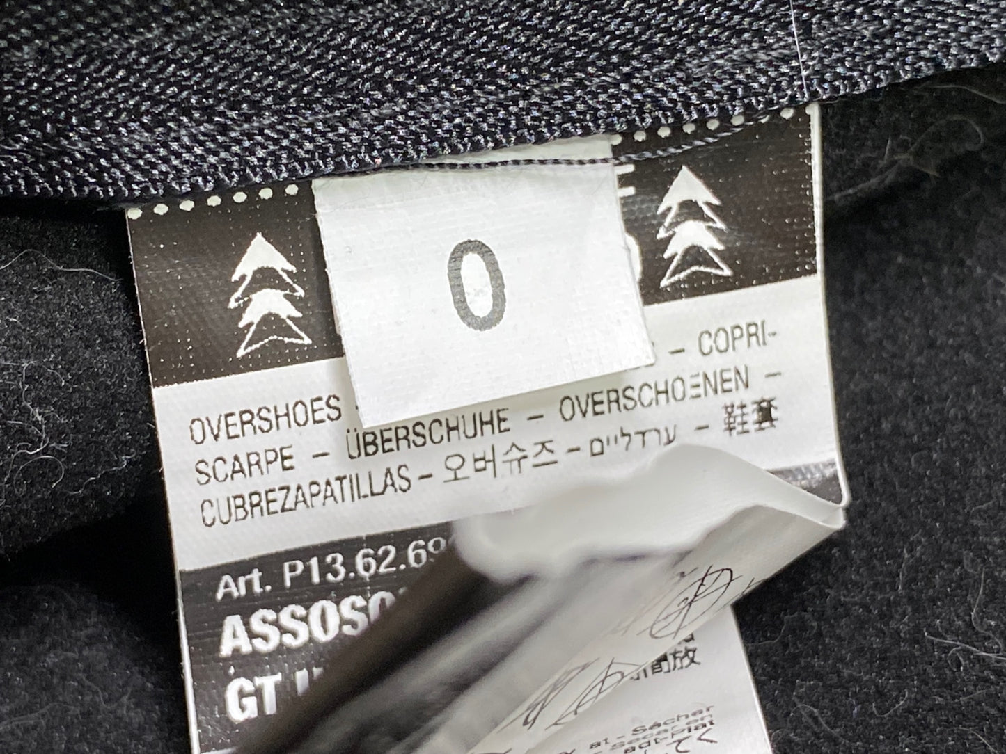 JB812 アソス assos GT Ultraz Winter Booties シューズカバー 黒 0