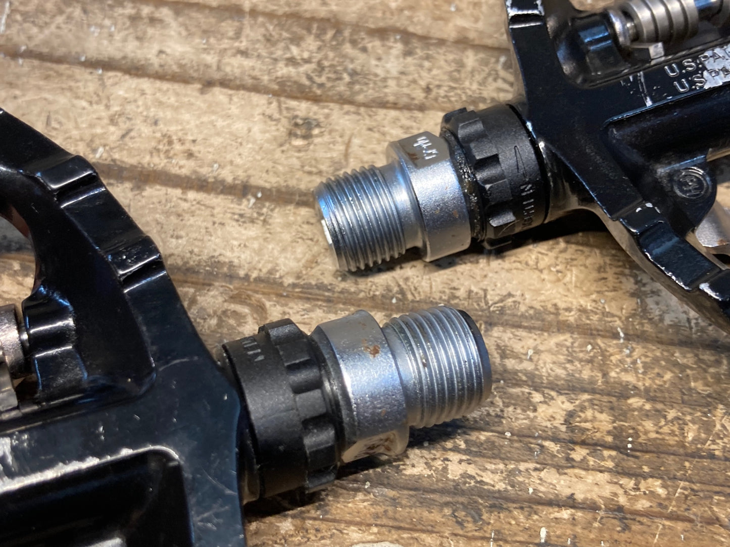 IY610 シマノ SHIMANO PD-A530 ビンディングペダル 片面 SPD 黒