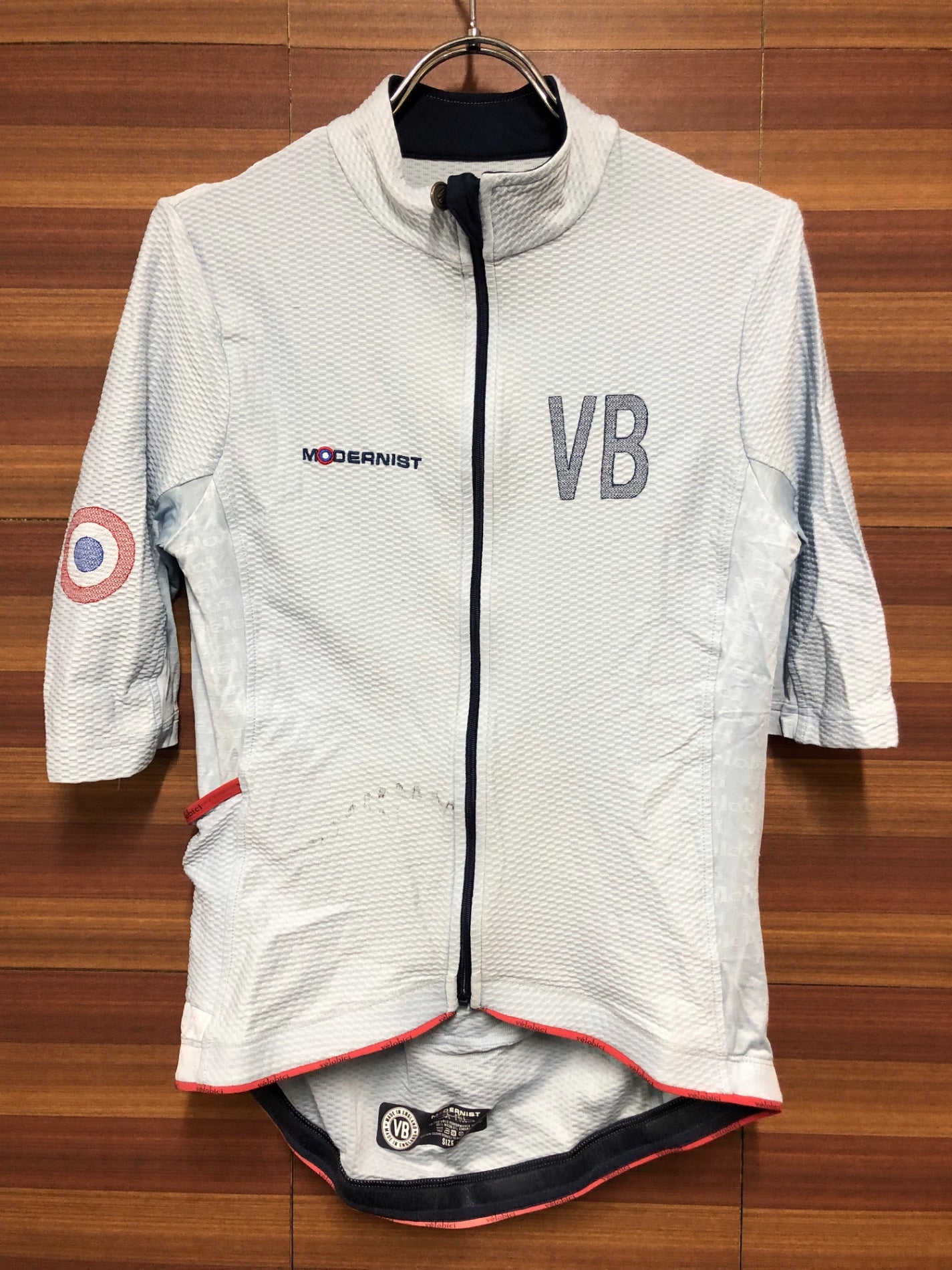 IM175 ヴェロビチ VELOBICI MODERNIST 半袖サイクルジャージ 水色 5