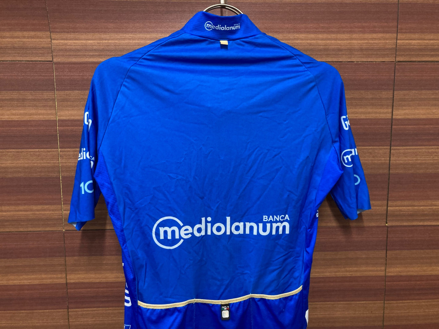 IU818 サンティーニ Santini 半袖 サイクルジャージ 青 レディース M